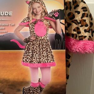 Kids cat dress costume